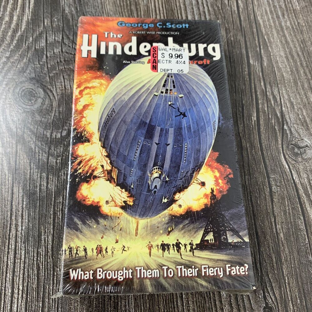 The Hindenburg‎ (VHS, 1997) George C. Scott, Anne Bancroft, William Atherton
